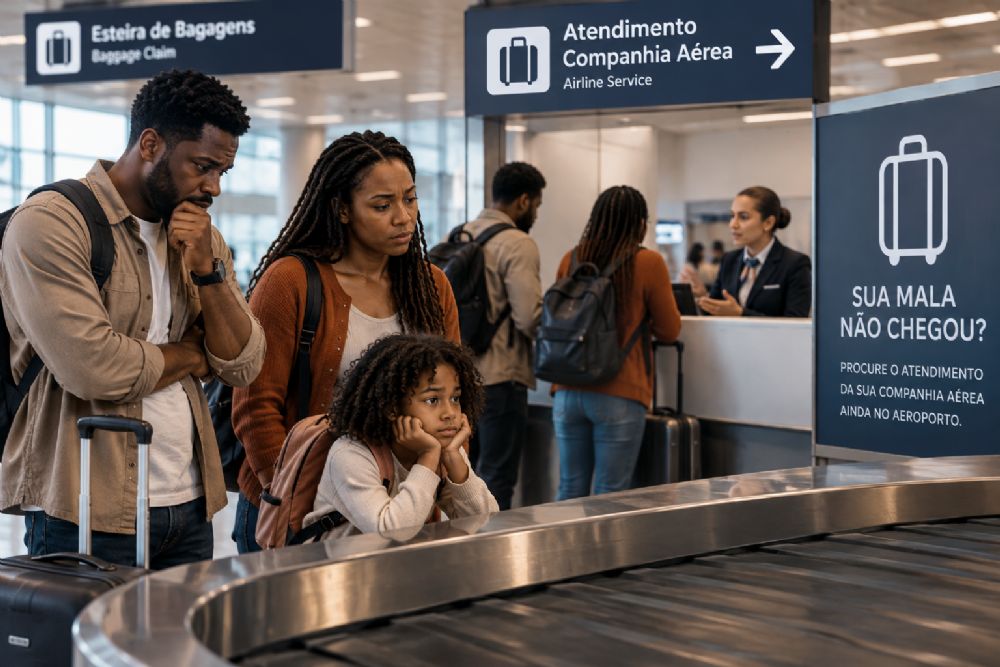 Sua mala não chegou? Saiba exatamente o que fazer em caso de extravio de bagagem